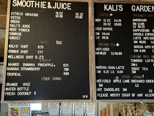 Menu photo 2 Kali’s Garden Julian, CA Menu photo 2 Kali’s Garden Julian, CA