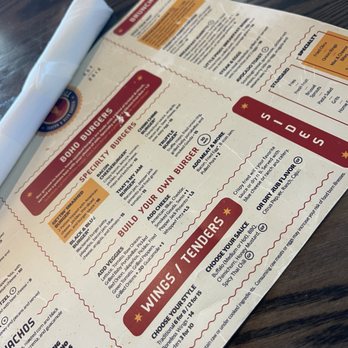Bohemian Bull - Menu - American Near Me - Mauldin, South Carolina