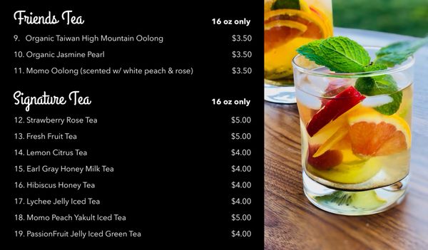 Menu photo 4 Friends Coffee & Tea San Jose, CA