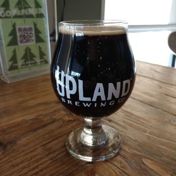 Upland Carmel Tap House - Bad Elmer's Bourbon Barrel. Coconut Porter - Brewpubs Near Me - Carmel, Indiana