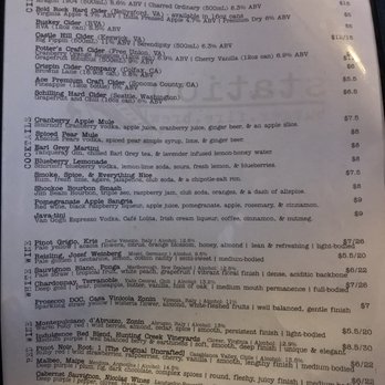Station 2 - Drink menu - New American Near Me - Richmond, Virginia Station 2 - Drink menu - New American Near Me - Richmond, Virginia