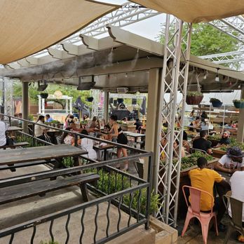 18bin - 107° had its inside, but both the patios were jamming with a dj. - Bars Near Me - Las Vegas, Nevada
