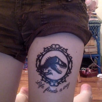 Steadfast Tattoo - really nice! Design I came in with, he got all the little detailing even of the teeth - Tattoo Near Me - Rochester, New York