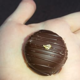 Caramel chocolate mix with gold leaf! Caramel chocolate mix with gold leaf!