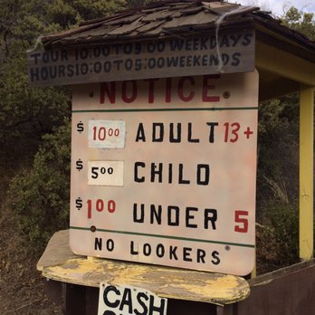 Eagle Mining - No lookers! An ornery sign at the entrance but don't let it stop you. - Tours Near Me - Julian, California