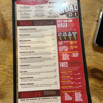 Roadhouse Diner - Updated menu - American Near Me - Great Falls, Montana Roadhouse Diner - Updated menu - American Near Me - Great Falls, Montana