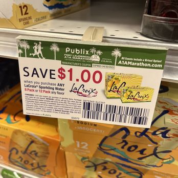 Publix - And hello, a coupon for La Croix. Count me in! - Grocery Near Me - Pembroke Pines, Florida
