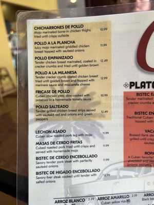 Menu photo 5 Carolinas Cuban Cafe Port Richey, FL Menu photo 5 Carolinas Cuban Cafe Port Richey, FL