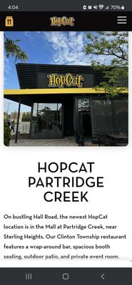 HopCat (Partridge Creek) by null