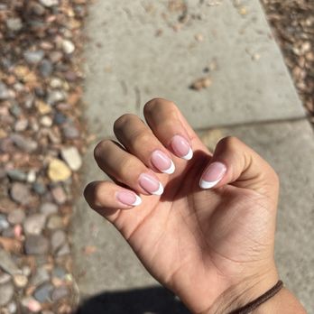SK Nail Spa - Simple, natural French tip nails - Nail Salons Near Me - San Diego, California SK Nail Spa - Simple, natural French tip nails - Nail Salons Near Me - San Diego, California