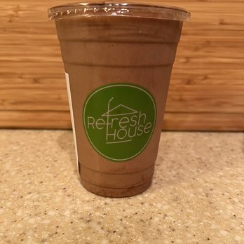 Refresh House Juice Bar - Chocolate peanut butter smoothie - Juice Bars & Smoothies Near Me - Renton, Washington Refresh House Juice Bar - Chocolate peanut butter smoothie - Juice Bars & Smoothies Near Me - Renton, Washington