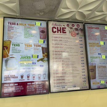 BAMBU - Unprofessionally edited pricing on the menu board - Vietnamese Near Me - Madison Heights, Michigan
