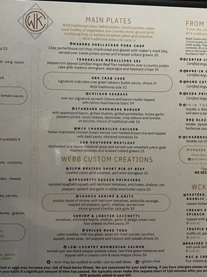 Menu photo 3 Webb Custom Kitchen Gastonia, NC