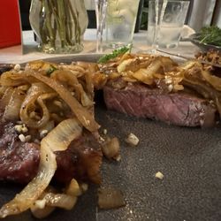 Perfect steaks.