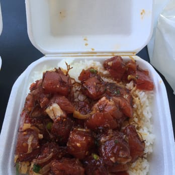 Ono Seafood - Combo poke bowl with Hawaiian ahi and shoyu ahi poke- 3 stars - Seafood Near Me - Honolulu, Hawaii Ono Seafood - Combo poke bowl with Hawaiian ahi and shoyu ahi poke- 3 stars - Seafood Near Me - Honolulu, Hawaii