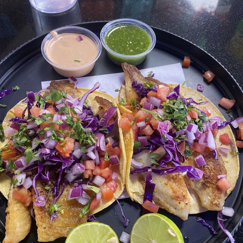 Grilled fish tacos Grilled fish tacos
