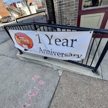 Lefty's Fried Rice - 1 year anniversary banner - Chinese Near Me - St. Louis, Missouri