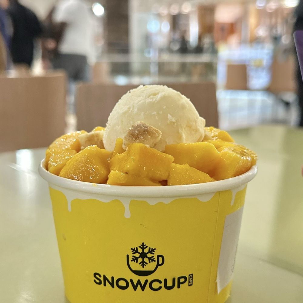 Mango Cheesecake Bingsu Mango Cheesecake Bingsu