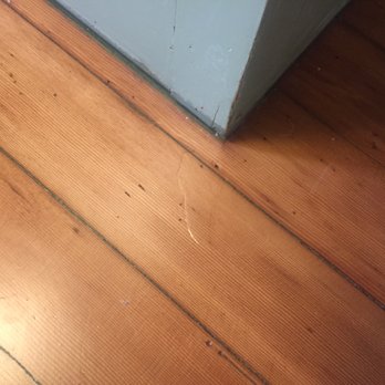 Arbor Hardwood Co. - Dried Finish that Pooled - Flooring Near Me