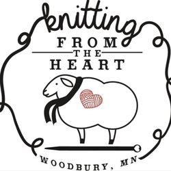 Knitting From the Heart - Our new logo!