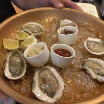 Little Bird - Half dozen raw oysters (I don't remember their names - just that they're from Texas) - Bars Near Me - Fairhope, Alabama Little Bird - Half dozen raw oysters (I don't remember their names - just that they're from Texas) - Bars Near Me - Fairhope, Alabama