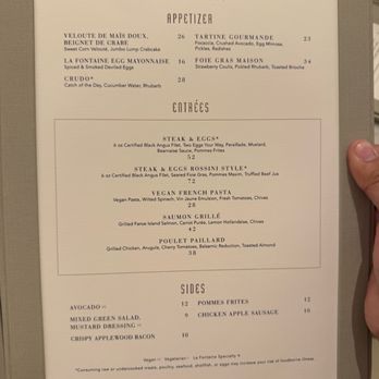 La Fontaine - Menu- entrees - Breakfast & Brunch Near Me - Las Vegas, Nevada La Fontaine - Menu- entrees - Breakfast & Brunch Near Me - Las Vegas, Nevada