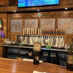 Friendship Brewing - Taps behind the bar