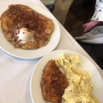 Eli's Table - Chicken & Waffles (pancakes) - Southern Near Me - Charleston, South Carolina Eli's Table - Chicken & Waffles (pancakes) - Southern Near Me - Charleston, South Carolina