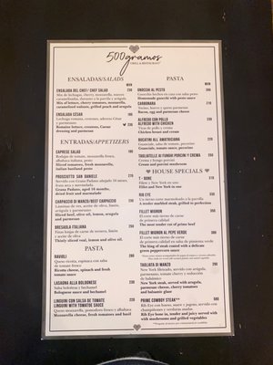Menu photo 3 500 Gramos Grill Playa del Carmen, ROO