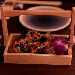 Tama Japanese Ramen & Bar - Sushi Taco was so unique and fresh. It was on the Mon-Fri Happy Hour Apps (until 5:30) and is beautiful as it was delivered cous.