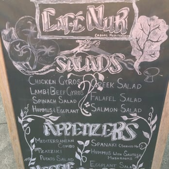 Cafe Nur - Mediterranean Near Me - Los Altos, California