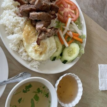 Pho Fusion - Pork chop rice plate - Vietnamese Near Me - San Diego, California