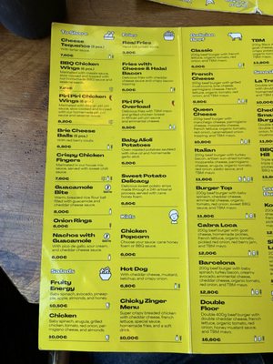 Menu photo 3 The Burger Maker Barcelona, B