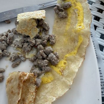 French Crêperie - Egg and sausage - Creperies Near Me - Chesterfield, Missouri