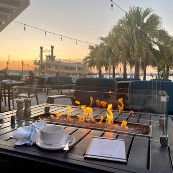 Bahia Resort Hotel - Dockside 1953 T sunset - San Diego, CA