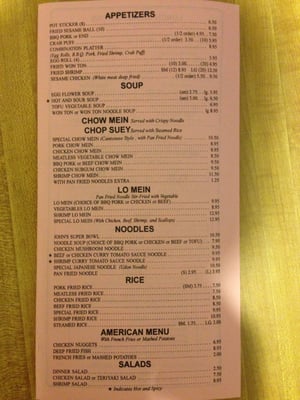 Menu photo 7 John's Chinese Restaurant Keizer, OR Menu photo 7 John's Chinese Restaurant Keizer, OR