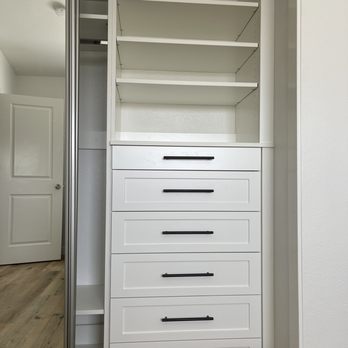MrMikes Organizational Designs - His closet - Interior Design Near Me MrMikes Organizational Designs - His closet - Interior Design Near Me