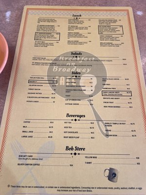 Menu photo 7 Breakfast on Broadway Cafe Englewood, CO