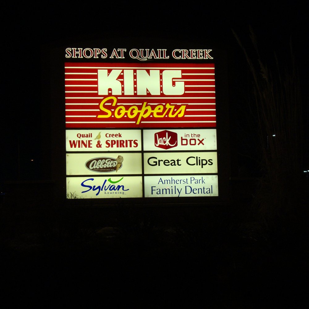 King Soopers - This King Soopers is located, SHOPS @ Quail Creek, Broomfield, CO. March 14th 2014. - Grocery Near Me - Broomfield, Colorado King Soopers - This King Soopers is located, SHOPS @ Quail Creek, Broomfield, CO. March 14th 2014. - Grocery Near Me - Broomfield, Colorado