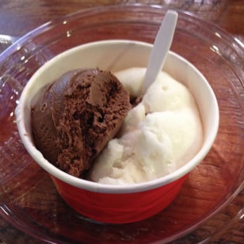 Your Pie - Lemon and dark chocolate scoops - Italian Near Me - Lawrenceville, Georgia