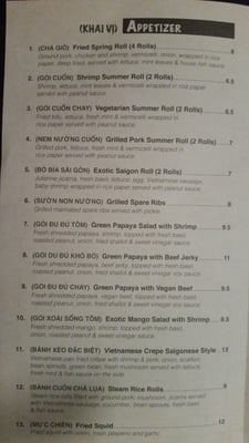 Menu photo 8 Saigonese Hartsdale, NY