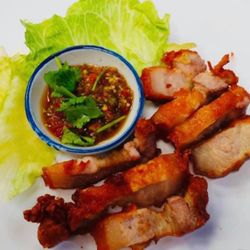Thai Pepper Bloomington - Crispy pork belly