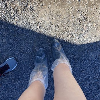 Pocono ATV Tours at Memorytown - $5 Plastic shoe coverings for my new combat boots - ATV Rentals/Tours Near Me - Mount Pocono, Pennsylvania