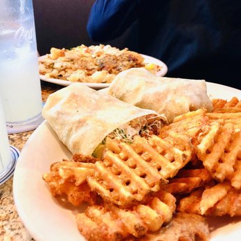 Cappys Cafe - Grilled Chicken Wrap - Breakfast & Brunch Near Me - Newport Beach, California Cappys Cafe - Grilled Chicken Wrap - Breakfast & Brunch Near Me - Newport Beach, California