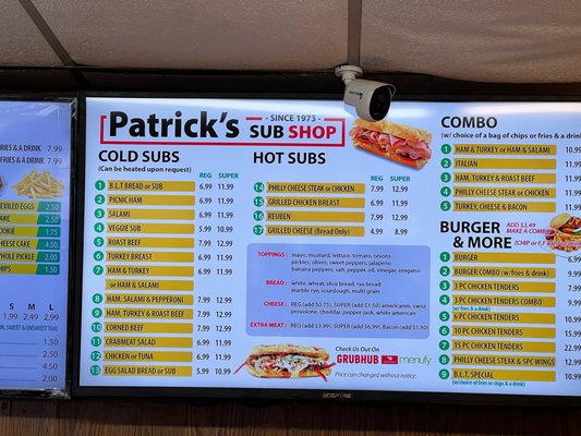 Patrick's Sub Shop by null