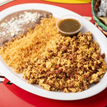 Tacos Papo - HUEVOS CON CHORIZO - BREAKFAST - Tacos Near Me - Union City, California