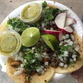 Eagles Tacos - Four tacos - Mexican Near Me - Los Angeles, California