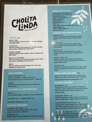Menu photo 1 Cholita Linda Alameda, CA Menu photo 1 Cholita Linda Alameda, CA