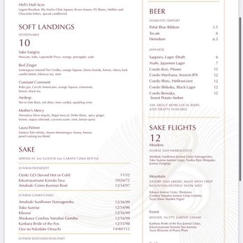 The Moderne - Drink menu - Tapas/Small Plates Near Me - Orlando, Florida