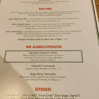 Boatwright's Dining Hall - Drinks - Cajun/Creole Near Me - Lake Buena Vista, Florida Boatwright's Dining Hall - Drinks - Cajun/Creole Near Me - Lake Buena Vista, Florida